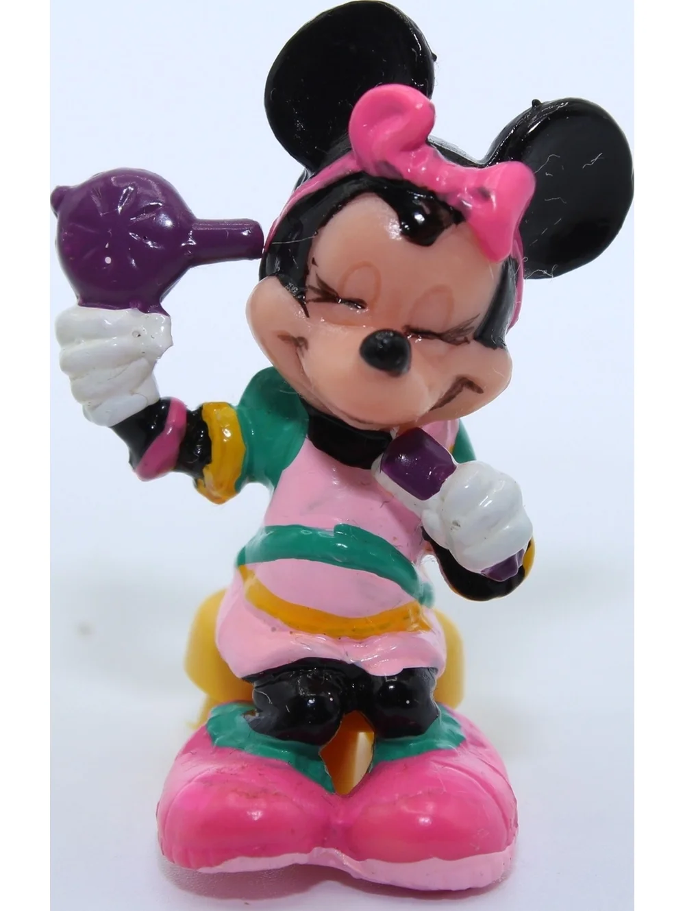 Vintage Walt Disney Applause Mickey & Minnie Mouse Action Figure Figurine Lot 6
